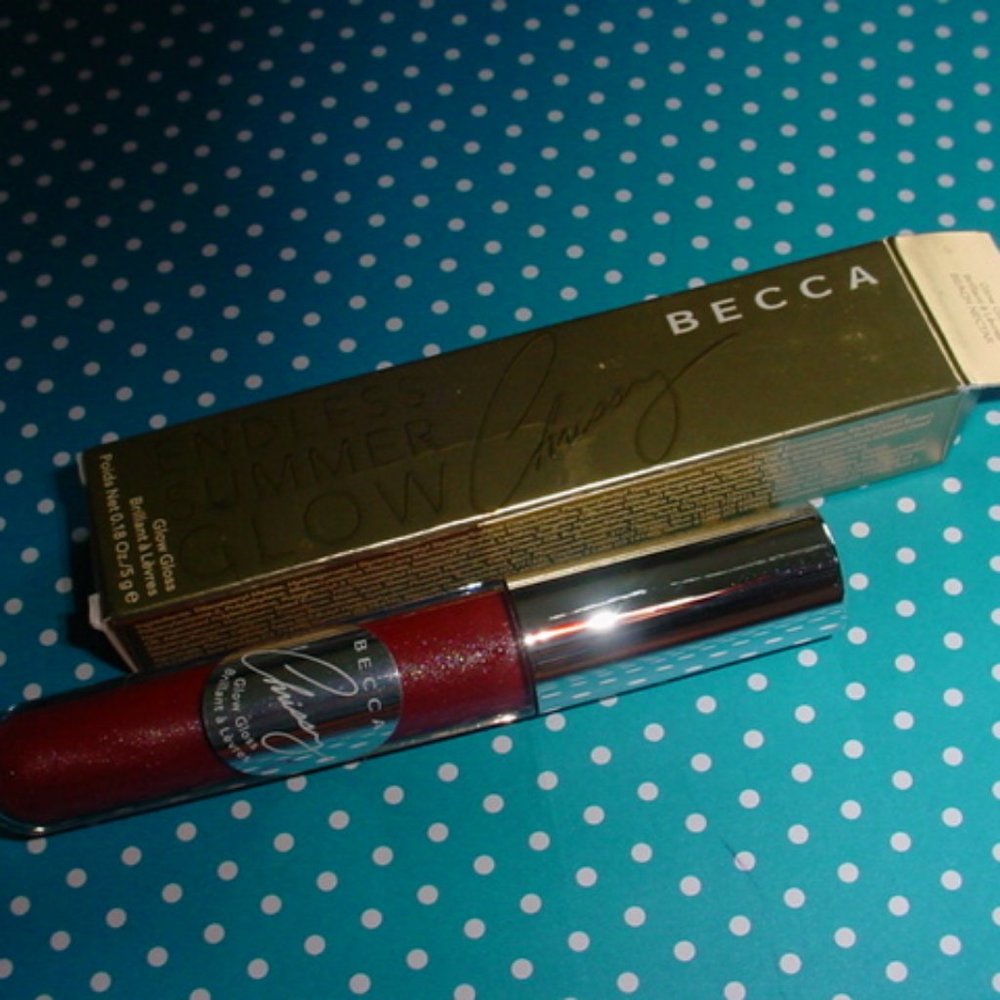 BECCA NIB Chrissy Glow Gloss BEACH NECTAR - Picture 1 of 1